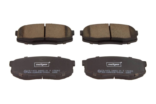 Brake Pad Set, disc brake (Rear axle)  Art. 191473