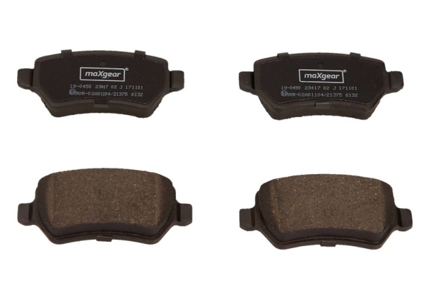 Brake Pad Set, disc brake (Rear axle)  Art. 190450