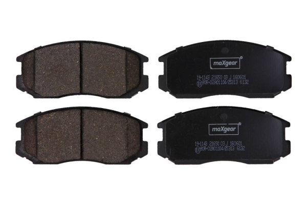 Brake Pad Set, disc brake (Front axle)  Art. 191143