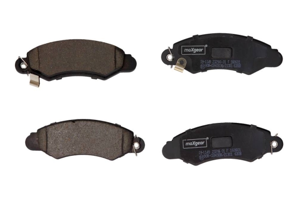 Brake Pad Set, disc brake (Front axle)  Art. 191149