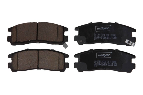 Brake Pad Set, disc brake (Rear axle)  Art. 191751