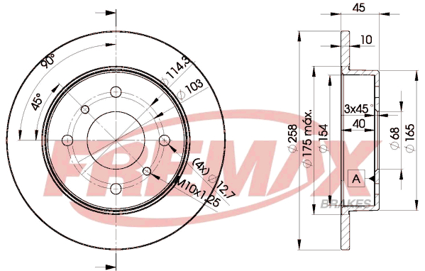 Brake Disc (Rear axle)  Art. BD9901