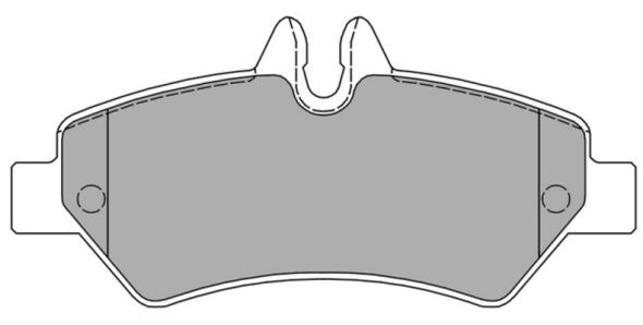 Brake Pad Set, disc brake (Rear axle)  Art. FBP1521