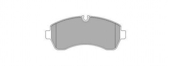 Brake Pad Set, disc brake (Front axle)  Art. FBP1639