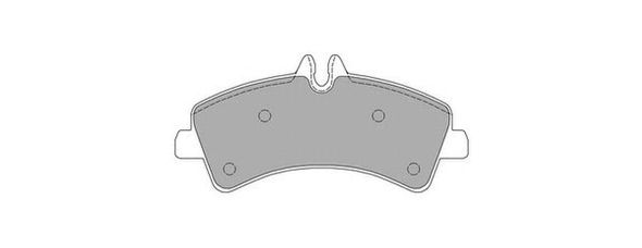 Brake Pad Set, disc brake (Rear axle)  Art. FBP1640