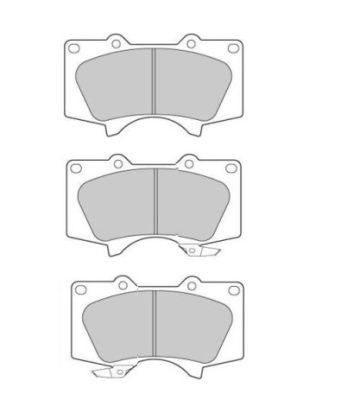 Brake Pad Set, disc brake (Front axle)  Art. FBP1747