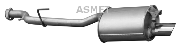 Rear Muffler  Art. 01072