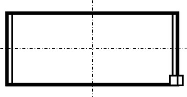 Connecting Rod Bearing Set (19.25)  Art. 37087600