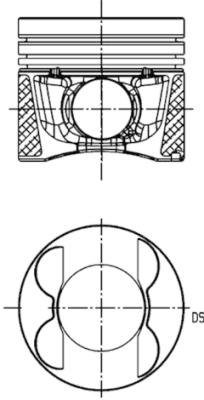 Piston (83.5)  Art. 40809620