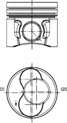 Piston (26)  Art. 40422600