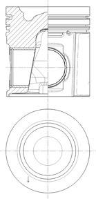 Piston  (Above)  Art. 41010600