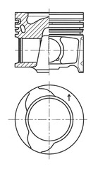 Piston  Art. 41812600