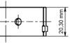 Connecting Rod Bearing Set  Art. 77268620