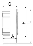 Cylinder tube (Above)  Art. 89939110