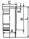 Cylinder tube  Art. 89923110