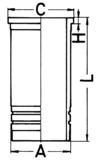 Cylinder tube (50007896)  Art. 89862110