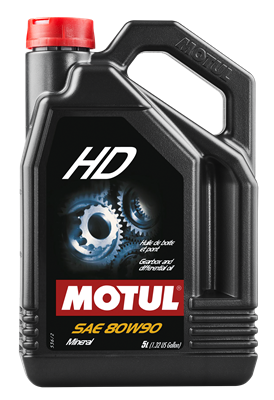 Gear oils Gear oil HD (5L) 80W90 API GL-4; GL-5; MIL-L-2105D  Art. 100105