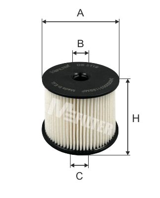 Fuel Filter  Art. DE3119