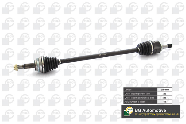 Drive Shaft (Front axle, right)  Art. DS7610R