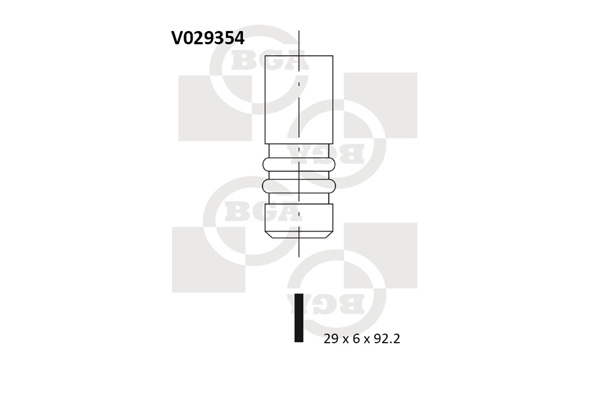 Exhaust Valve  Art. V029354