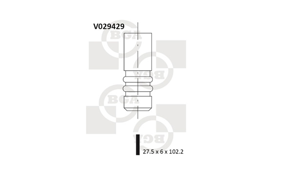 Exhaust Valve  Art. V029429