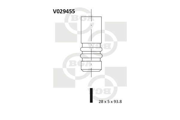 Intake Valve  Art. V029455