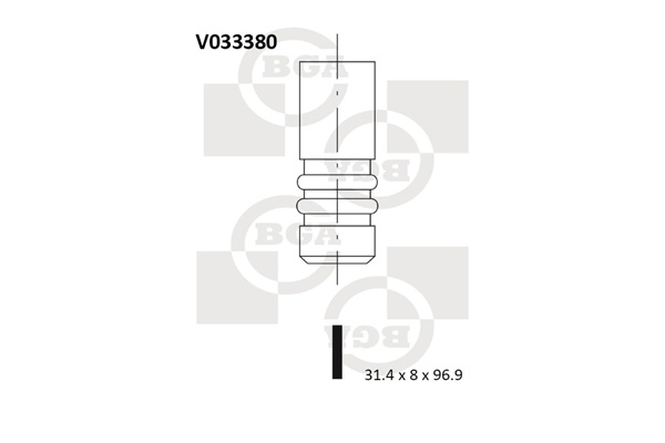 Exhaust Valve  Art. V033380