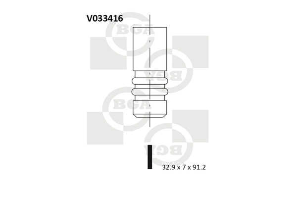 Exhaust Valve  Art. V033416