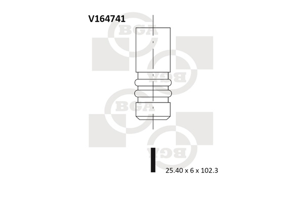 Exhaust Valve  Art. V164741