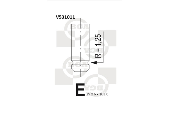 Exhaust Valve  Art. V531011