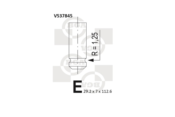 Exhaust Valve  Art. V537845