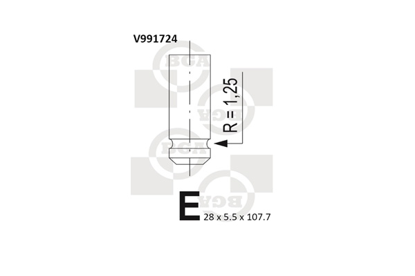 Exhaust Valve  Art. V991724