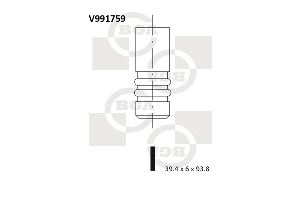 Intake Valve  Art. V991759