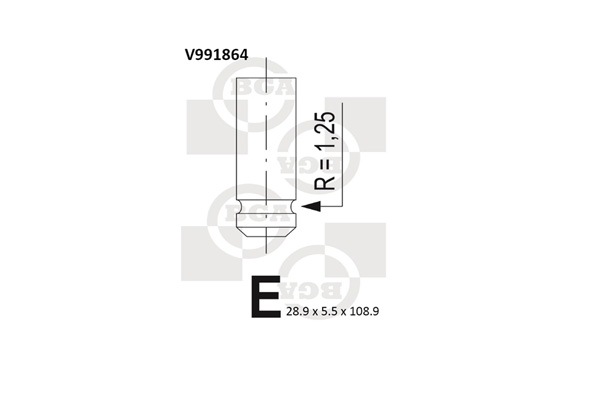 Exhaust Valve  Art. V991864