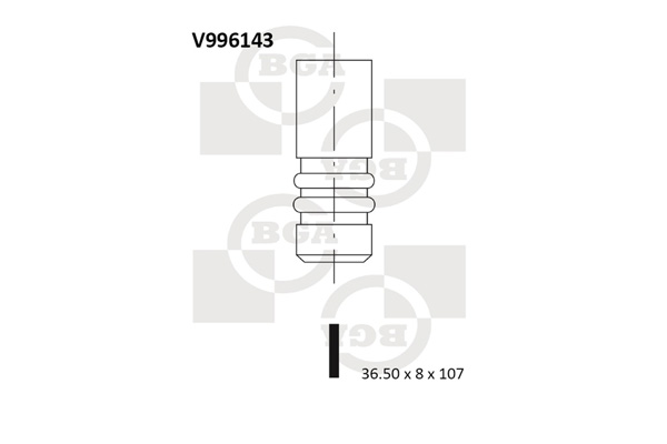 Intake Valve  Art. V996143