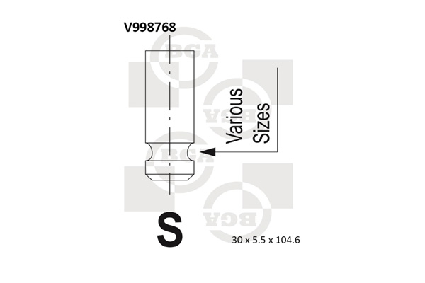 Exhaust Valve  Art. V998768