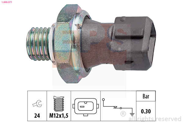 Oil Pressure Switch  Art. 1800071