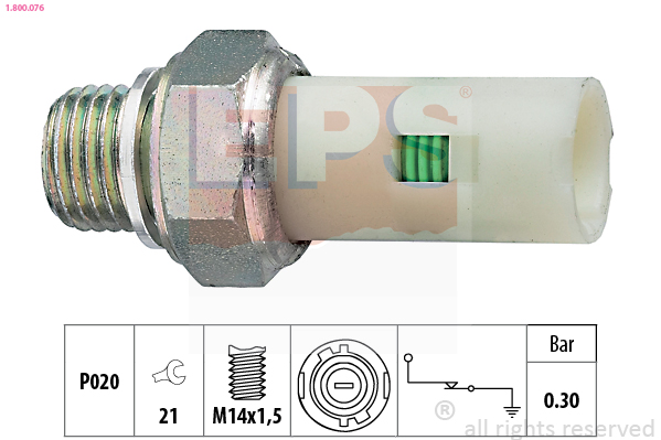 Oil Pressure Switch  Art. 1800076