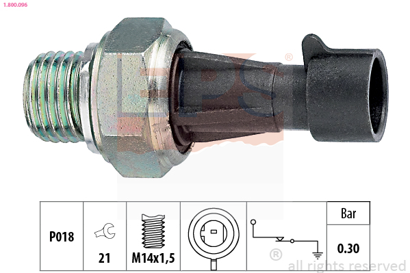 Oil Pressure Switch  Art. 1800096