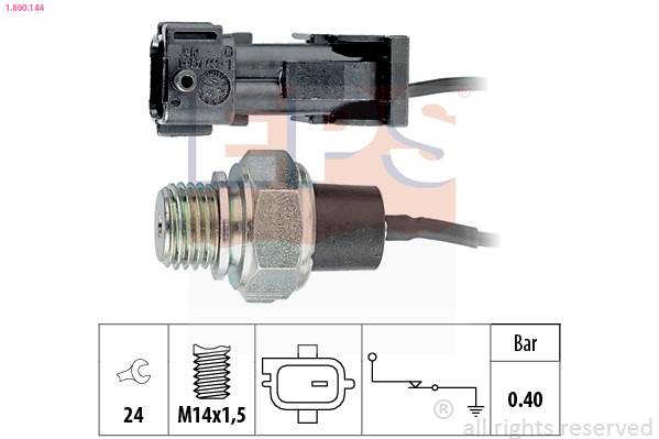 Oil Pressure Switch  Art. 1800144