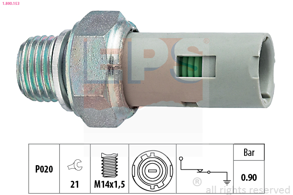 Oil Pressure Switch  Art. 1800153