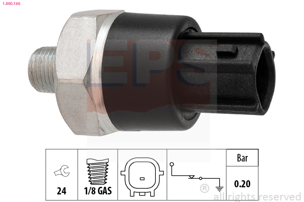 Oil Pressure Switch (Rear axle)  Art. 1800166