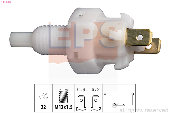 Stop Light Switch (Front axle)  Art. 1810004