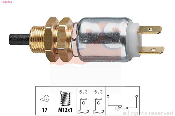 Stop Light Switch (Front axle)  Art. 1810014