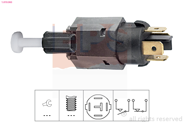 Stop Light Switch (Front axle, right)  Art. 1810065