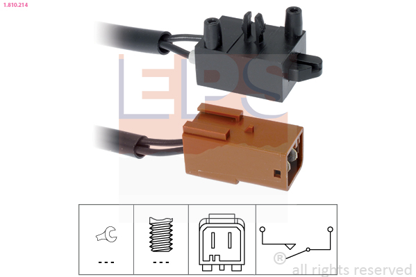 Switch, clutch control (cruise control) (Mechanical)  Art. 1810214