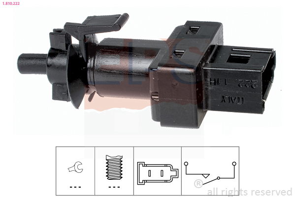 Switch, clutch control (engine timing) (Mechanical)  Art. 1810222