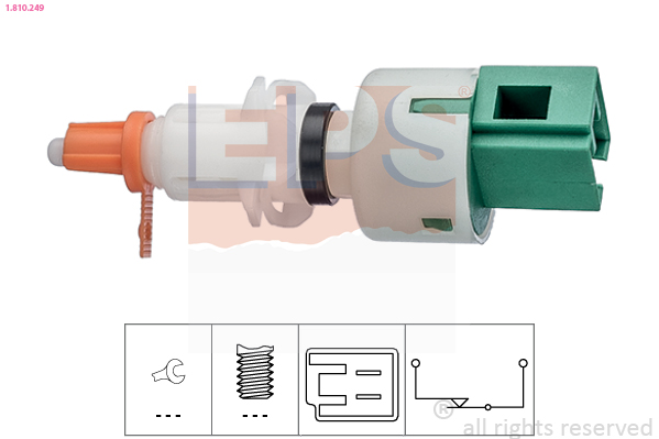 Switch, clutch control (engine timing) (Mechanical)  Art. 1810249