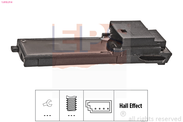 Switch, clutch control (cruise control)  Art. 1810314