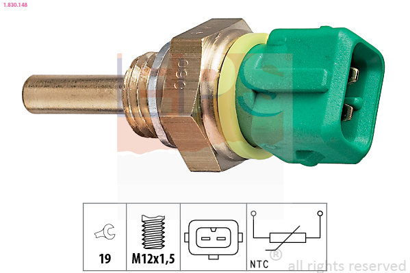 Sensor, coolant temperature  Art. 1830148